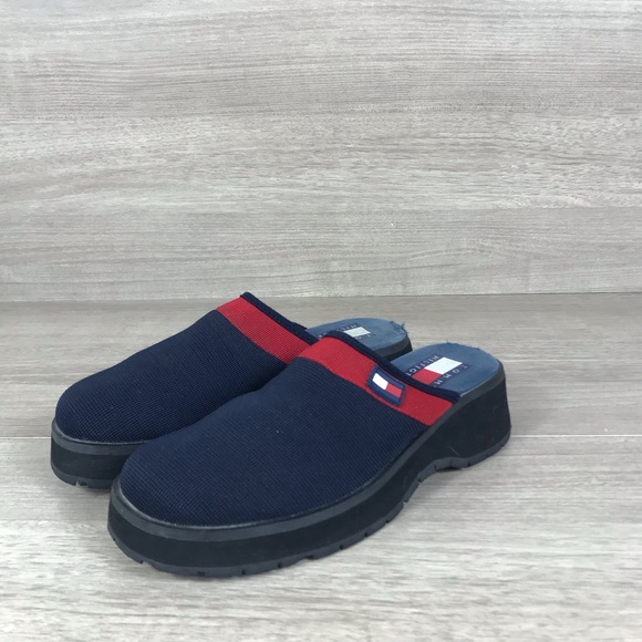 Tommy Hilfiger | Shoes | Tommy Hilfiger Platform Slippers Loafers Sandals | Poshmark
